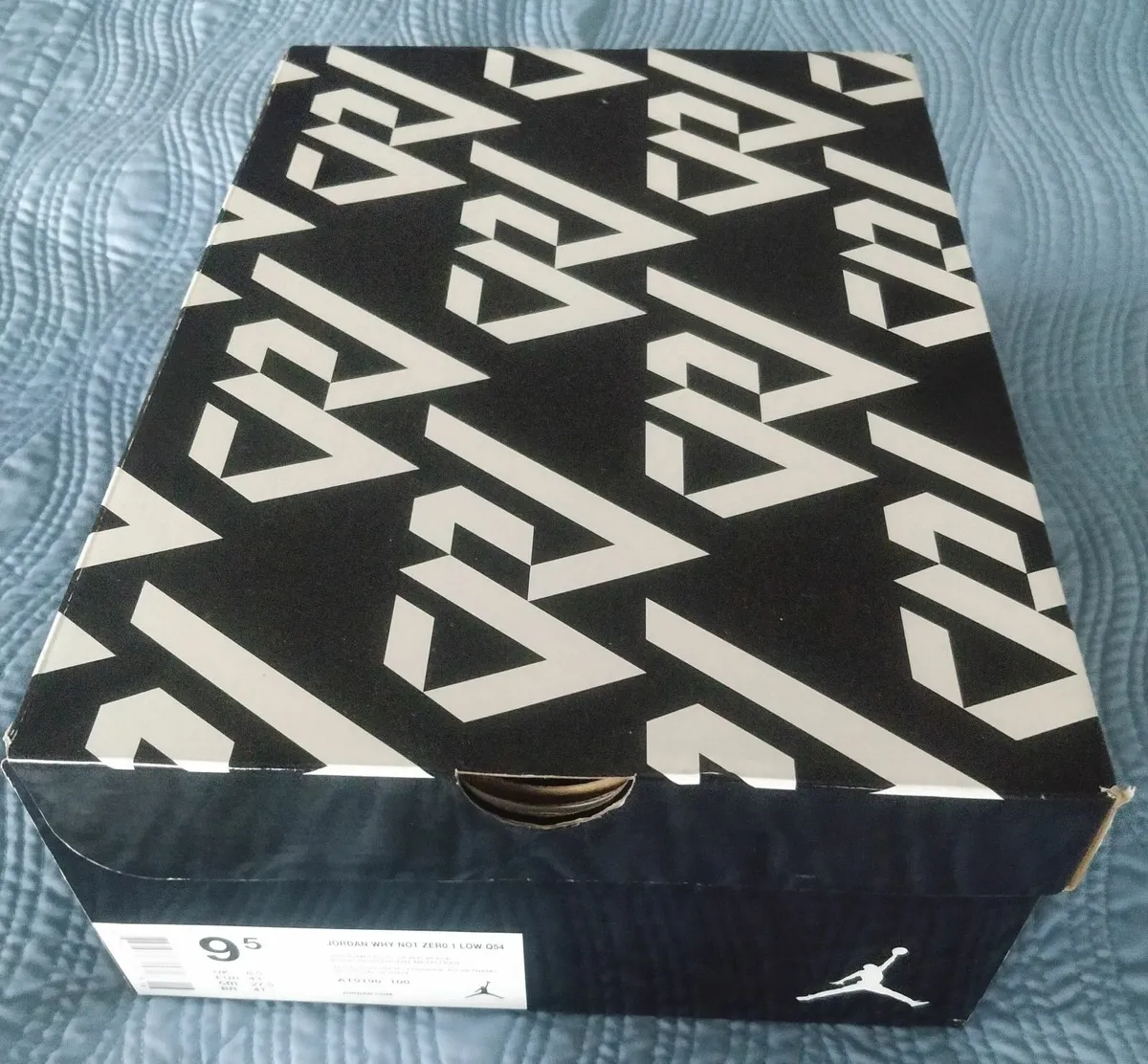 Jordan Why Not Zero Low1 very rare 8.5uk New - Image 3