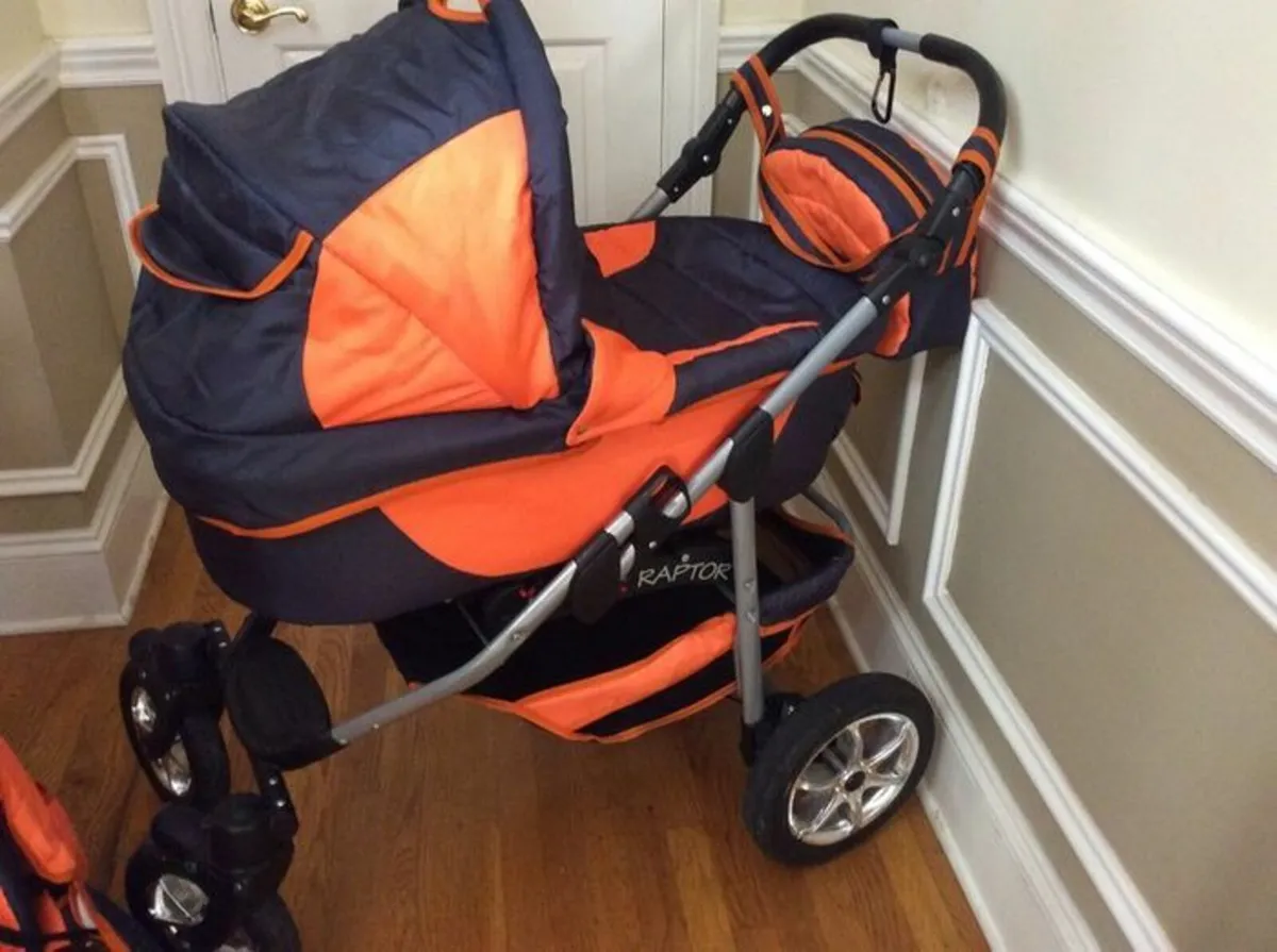 Baby organge 3in 1 raptor buggy - Image 3