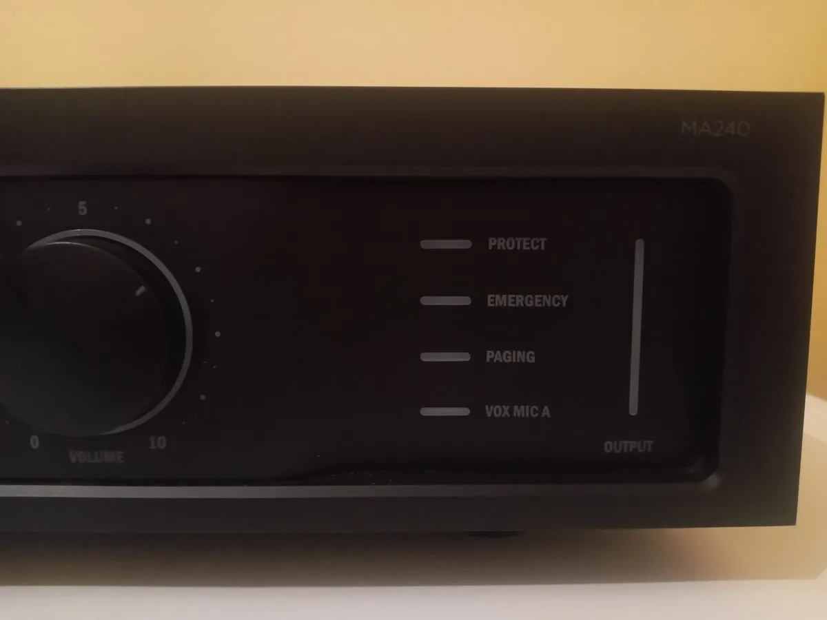 Delivery ‐ Biamp MA240 Pro Mixing Amplifier - Image 3