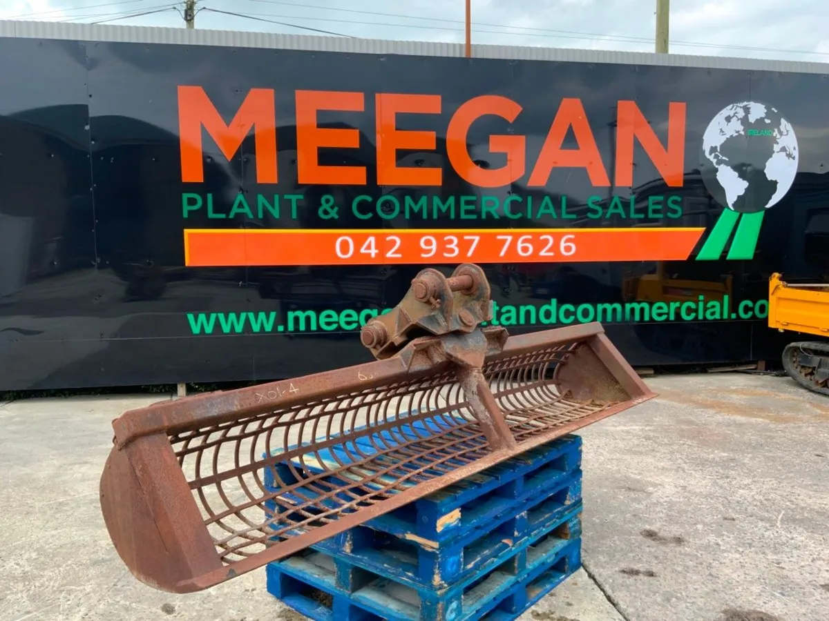 10ft SCREENING / DRAIN CLEANING BUCKET.....1208t. - Image 1