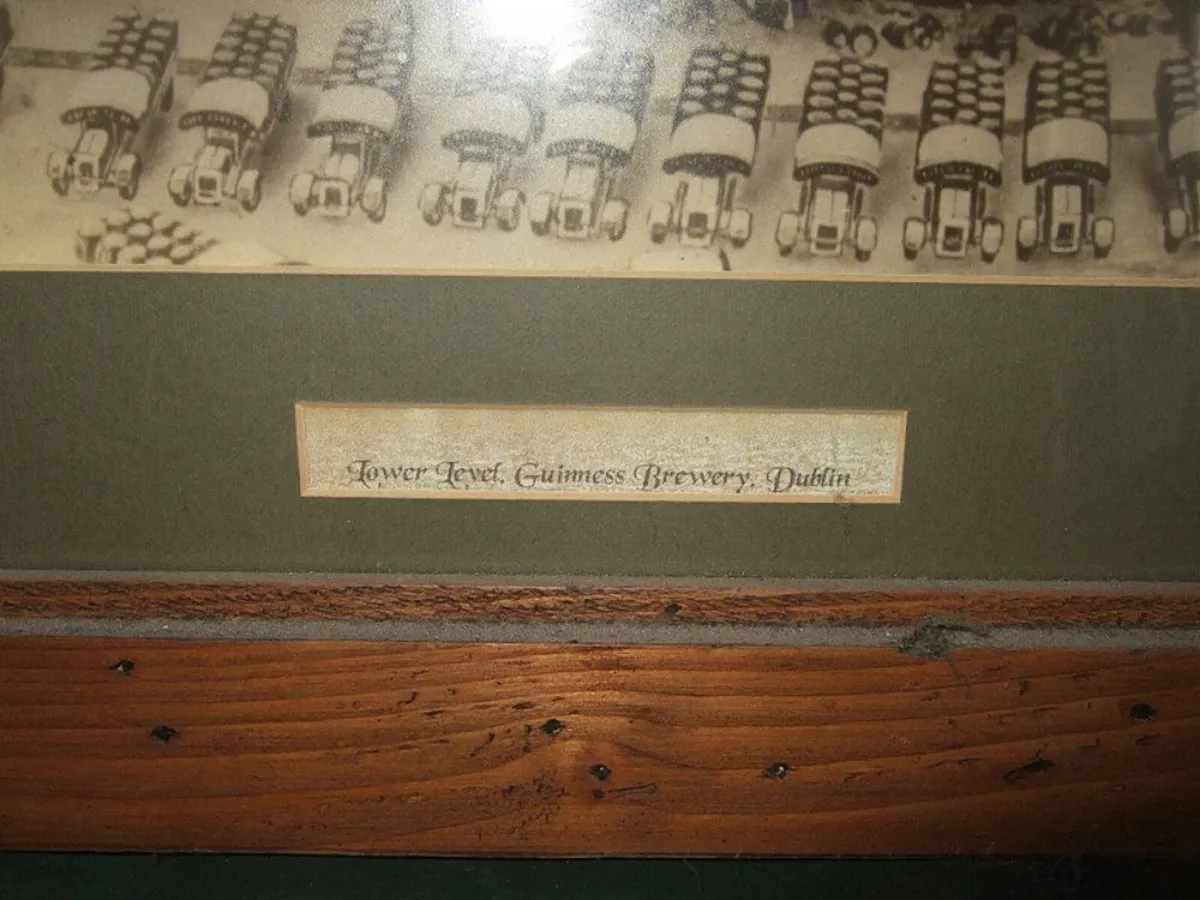 Vintage Print 'Guinness' Brewery Dublin - Image 2