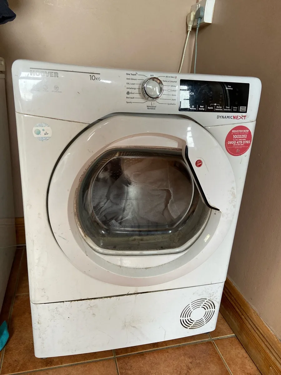 10kg Hoover Condenser dryer for sale - Image 1