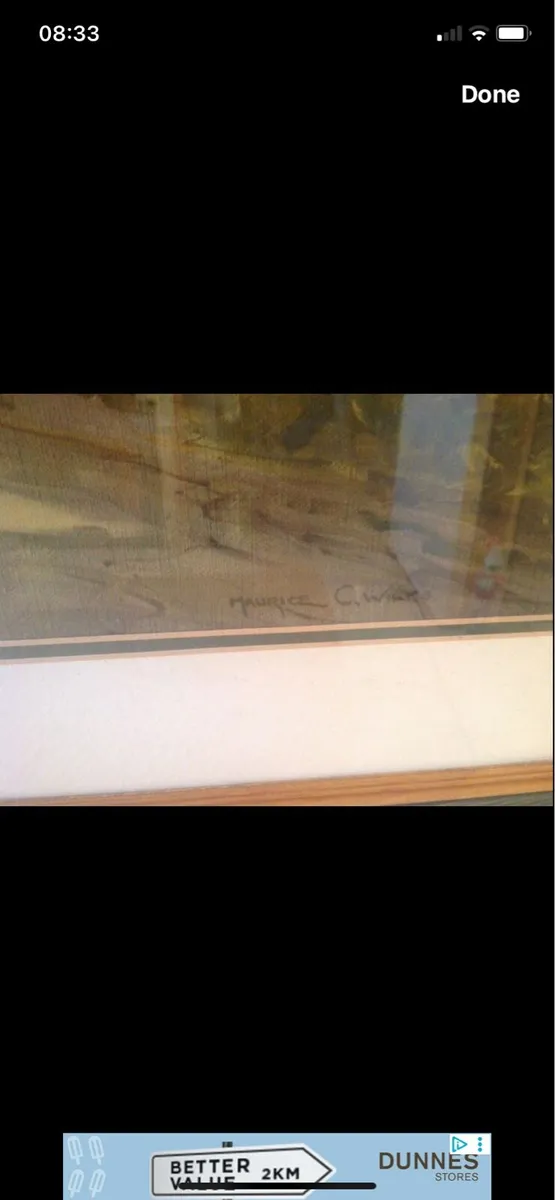 Large Maurice Wilks Print - Image 3