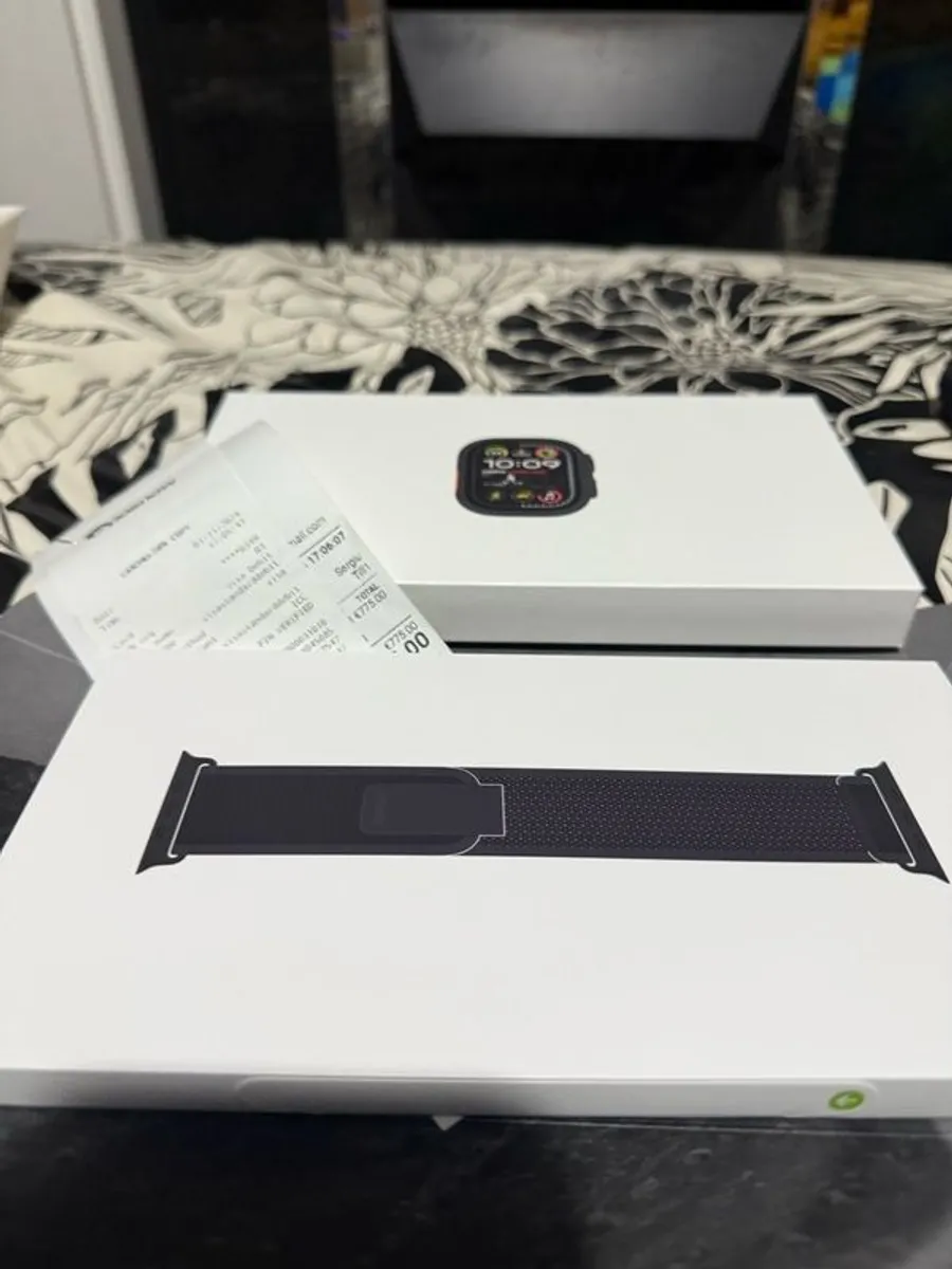 Apple Watch Ultra 2 Black Edition New Model - Image 1