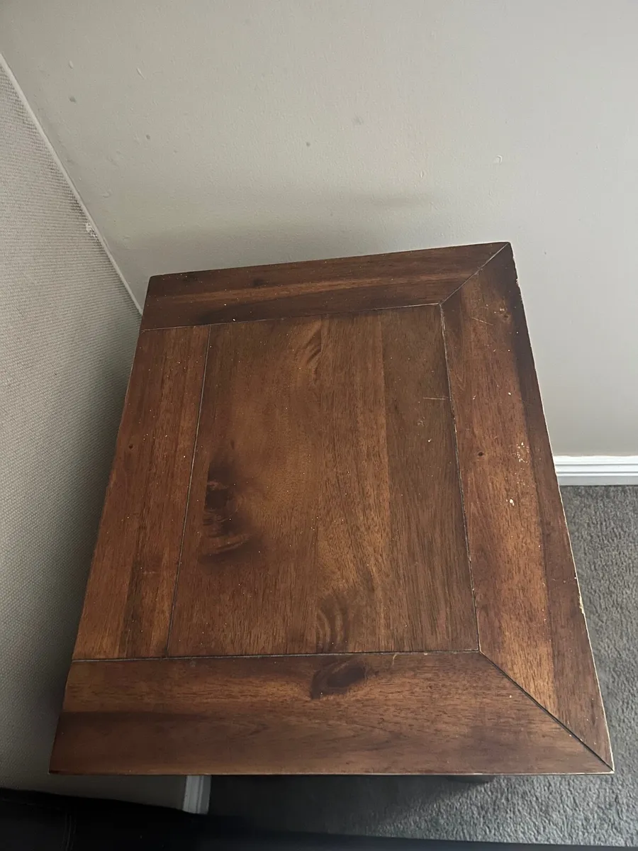 Bedside table, chest of 2 drawers - Image 2