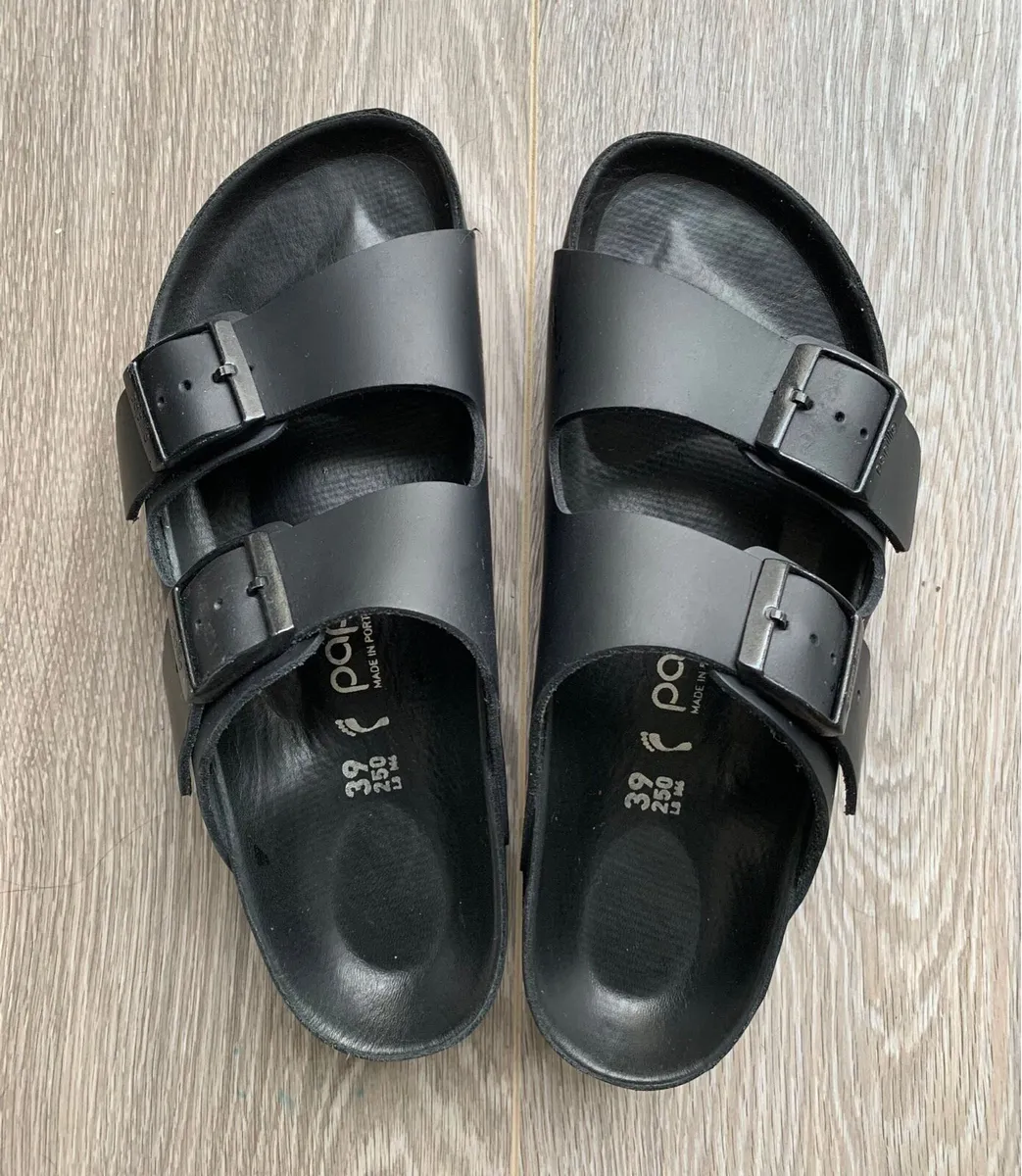 Birkenstock Black Platforms: Size 6 - Image 3