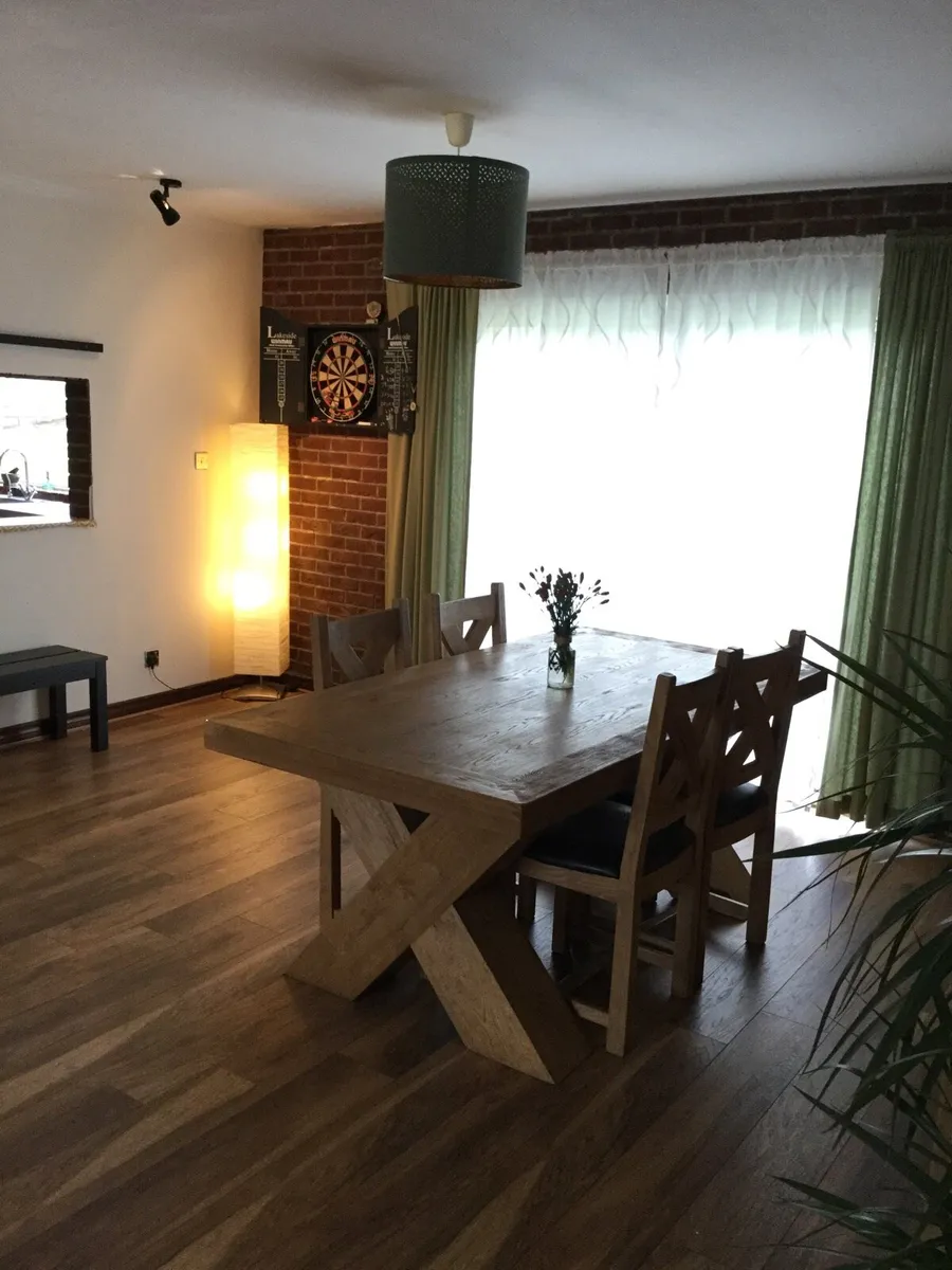 Dining table and cupboard - Image 3