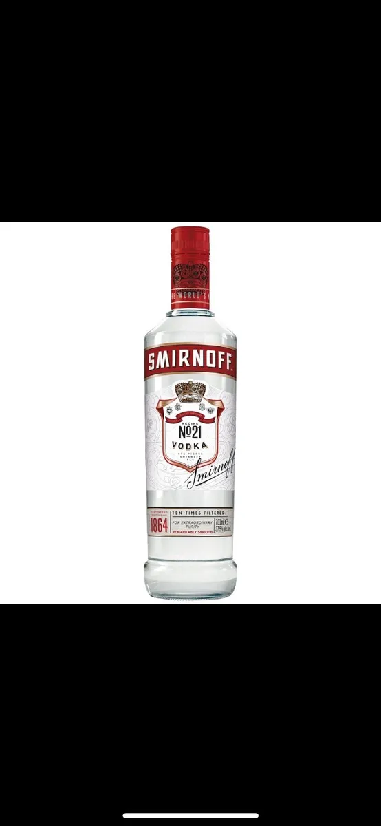 Rare discontinued 3L Smirnoff Vodka Bottle - Image 2