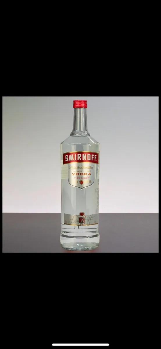 Rare discontinued 3L Smirnoff Vodka Bottle - Image 4