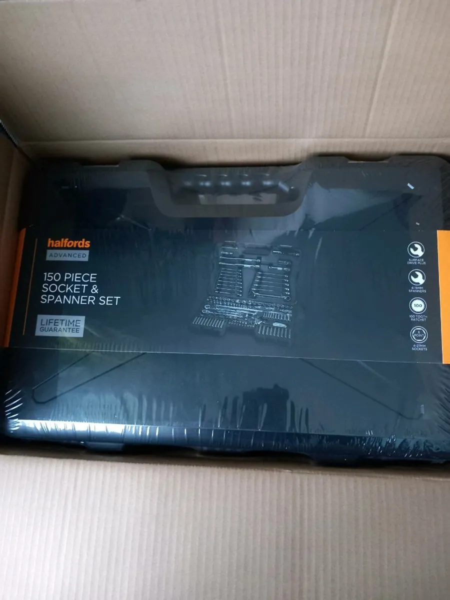 150pce halfords socket set brand new in box - Image 3