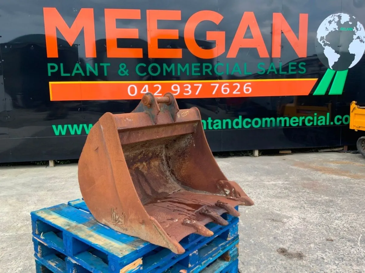 36" RHINOX DIGGING BUCKET.....45mm PINS.....1220t. - Image 1