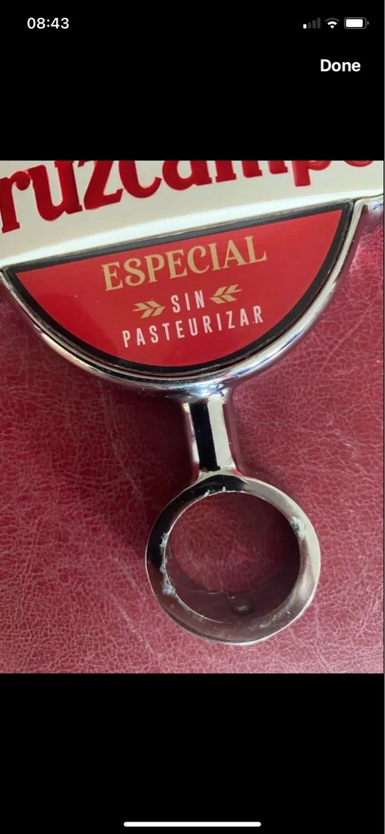 Rare Cruzcampo Beer Bar Sign - Image 3