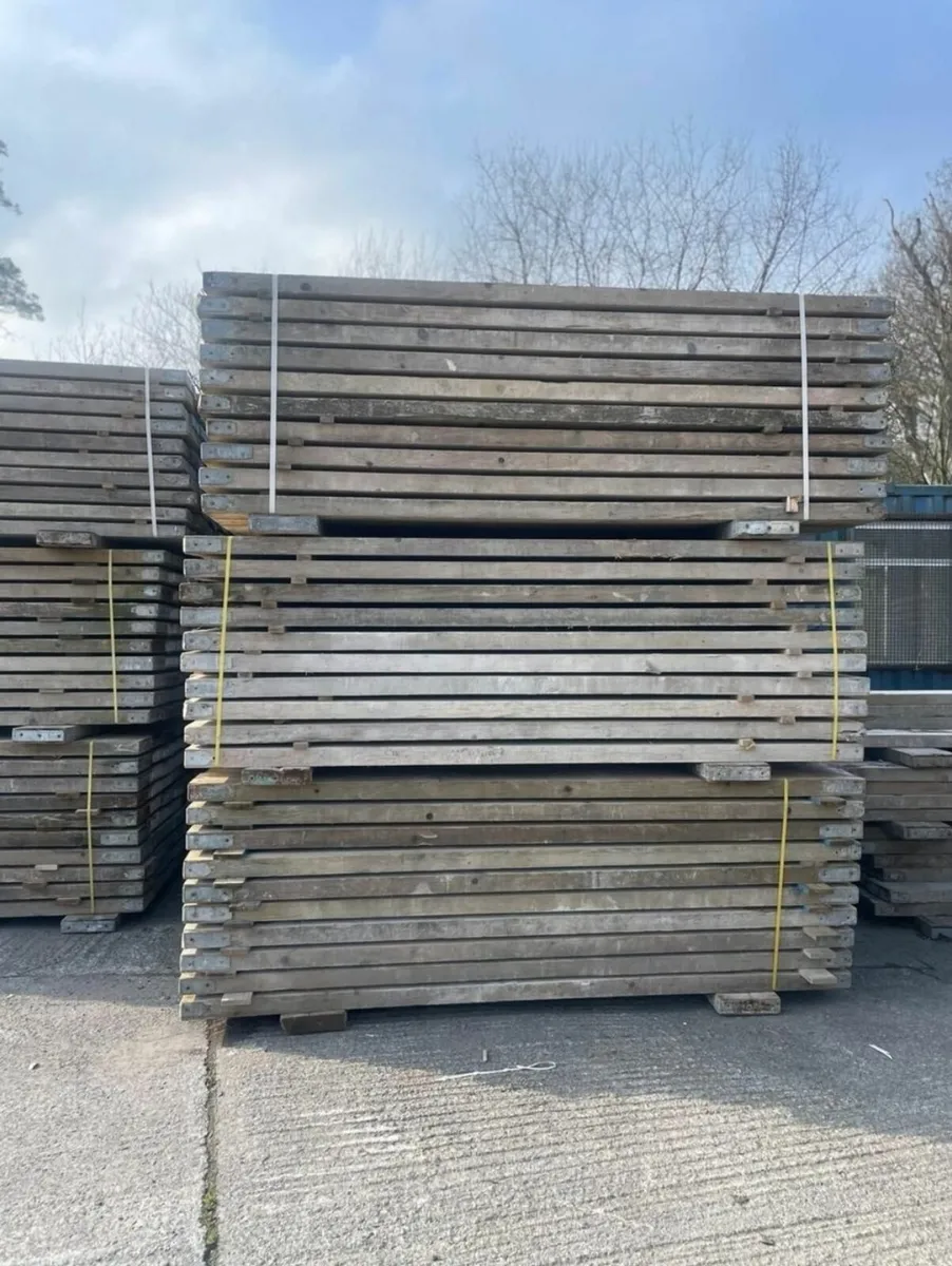 8ft scaffolding boards - Image 3
