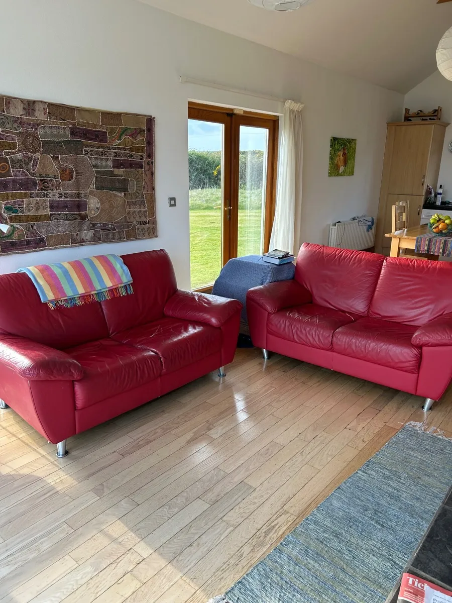 Leather sofas - Image 2