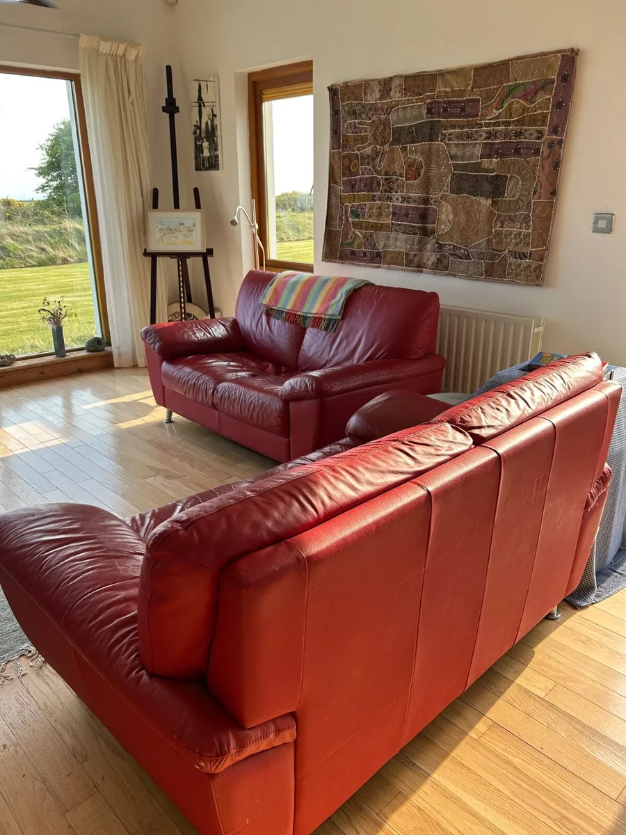Leather sofas - Image 3