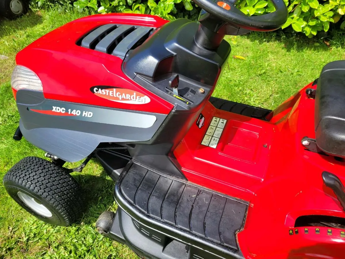 2019 castlegarden xdc140 mulcher kit included - Image 4
