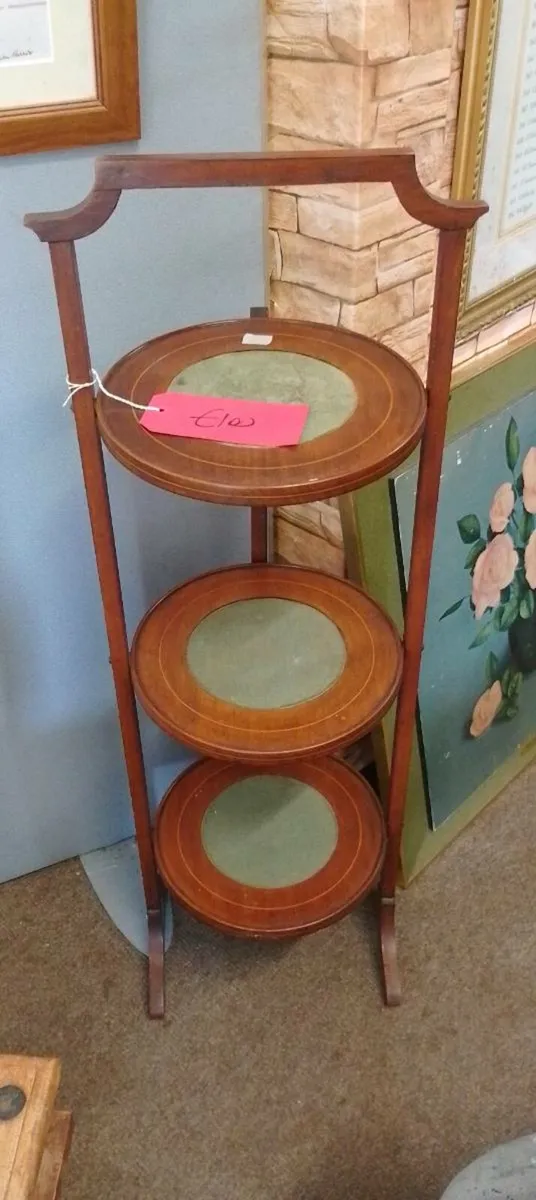 Early 20th Century Folding Cake Stand - Image 1