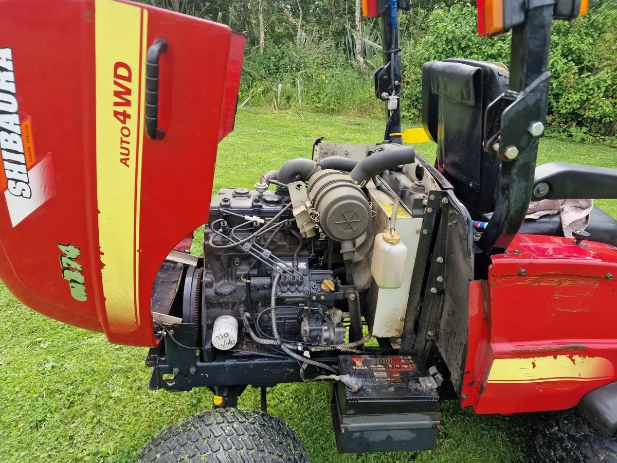 Shibaura 37hp diesel ride on mower lawnmower - Image 2