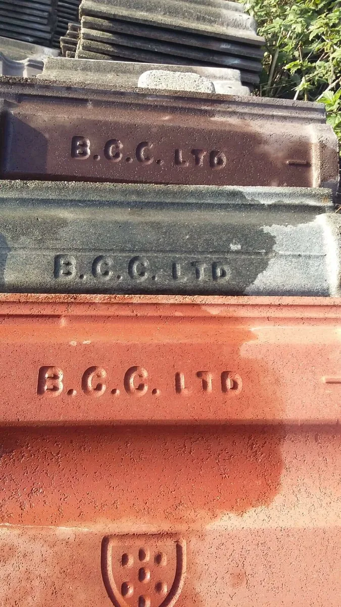 Bangor slates chimney pots floor ridge roof tiles - Image 3