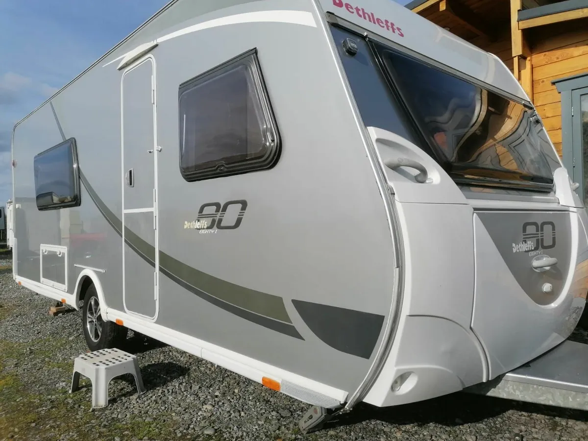 2013 Dethleffs 80 Fixed bed 4 / 5 birth caravan - Image 1