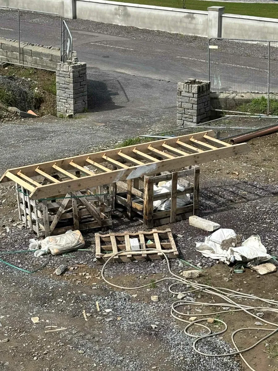 Temporary stairs