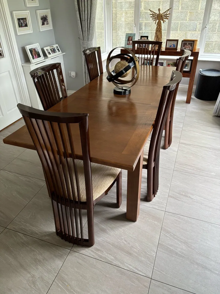 Dining Table and Chairs - Image 1