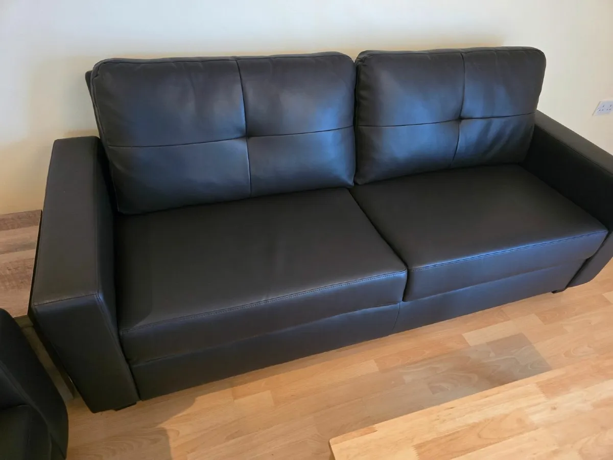 Leather Couch - Image 2