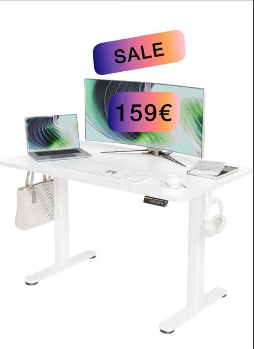 Electric Standing Desk 120x60 cm - Image 1