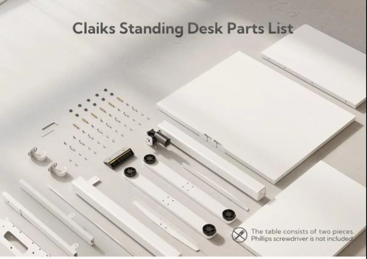 Electric Standing Desk 120x60 cm - Image 3