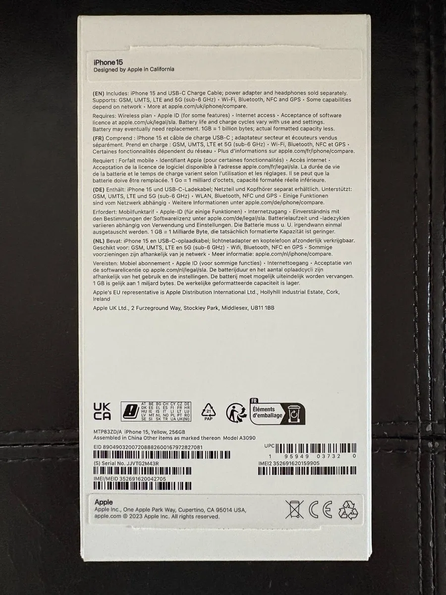 iPhone 15 256G Three Network - Image 2