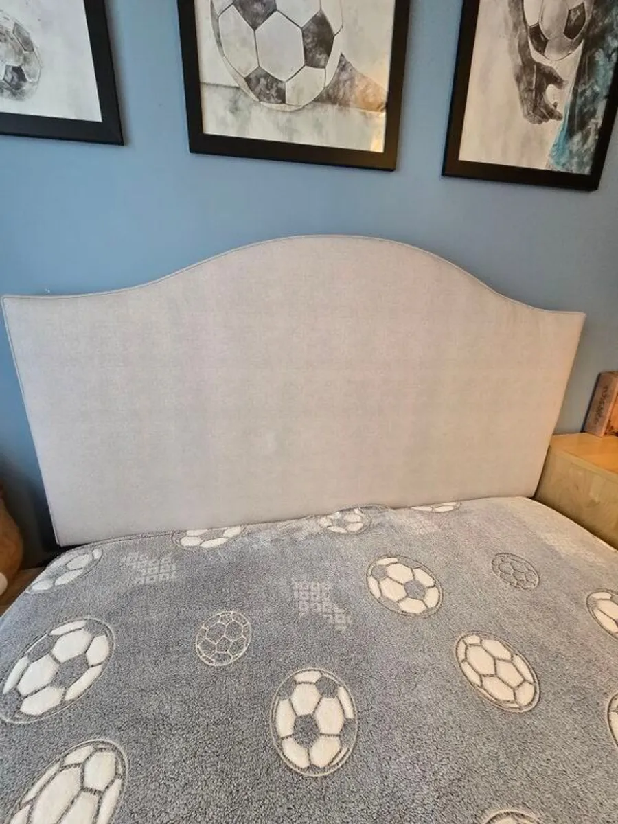 Double bed and mattress - Image 2