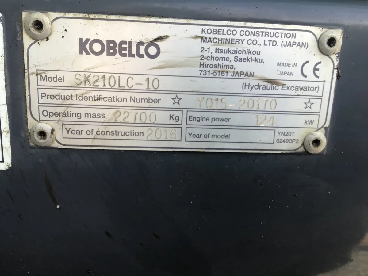 Kobelco SK 210-10 LC - Image 3