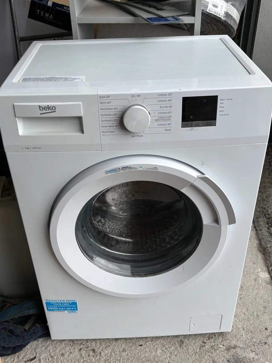 Beko washing machine