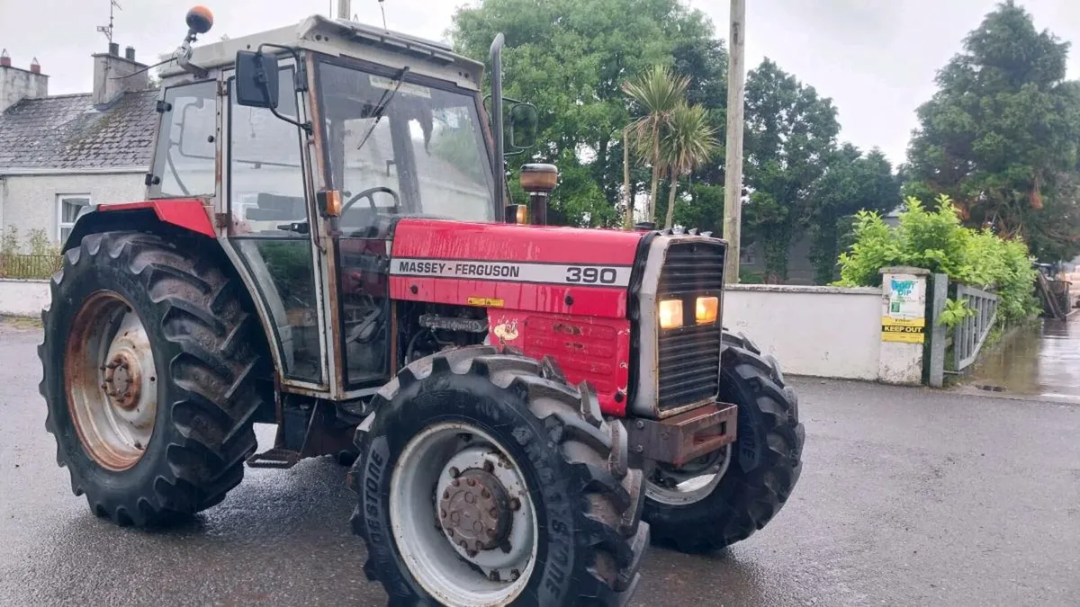 Massey ferguson 390t and ford 7610 for sale - Image 1