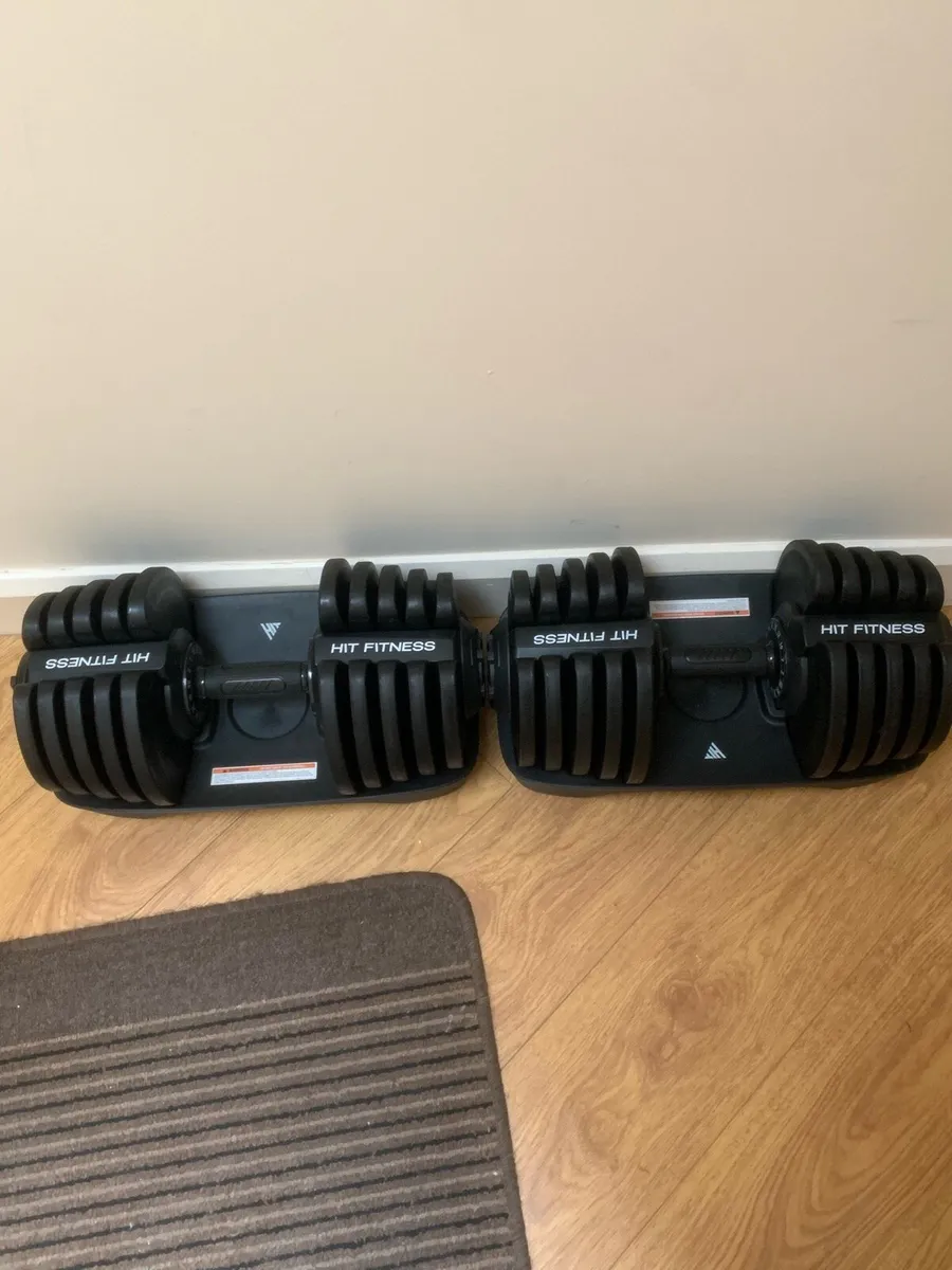 40KG ADJUSTABLE DUMBBELLS (NEED GONE TODAY) - Image 1