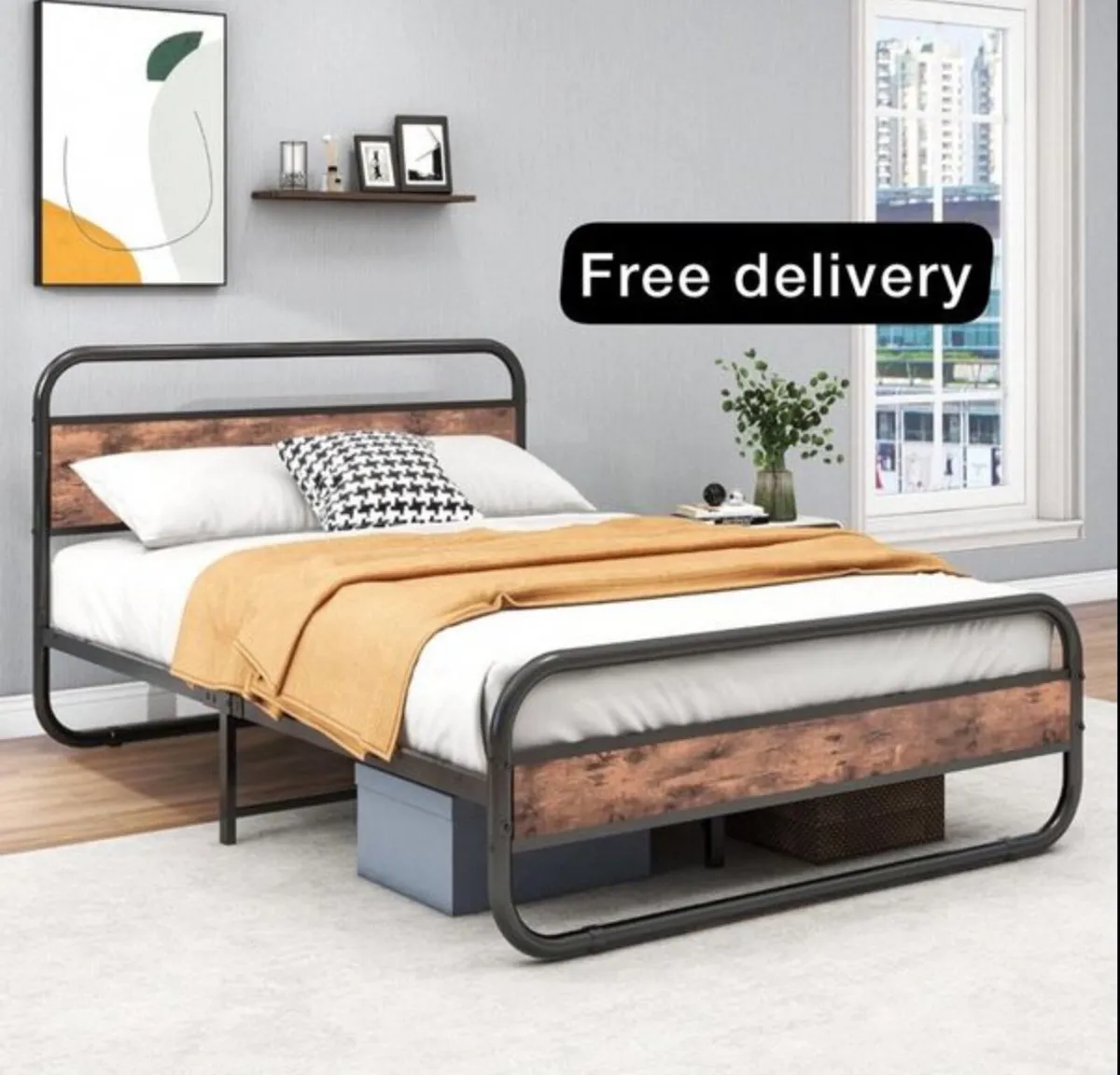 King Bed Frame - Image 1