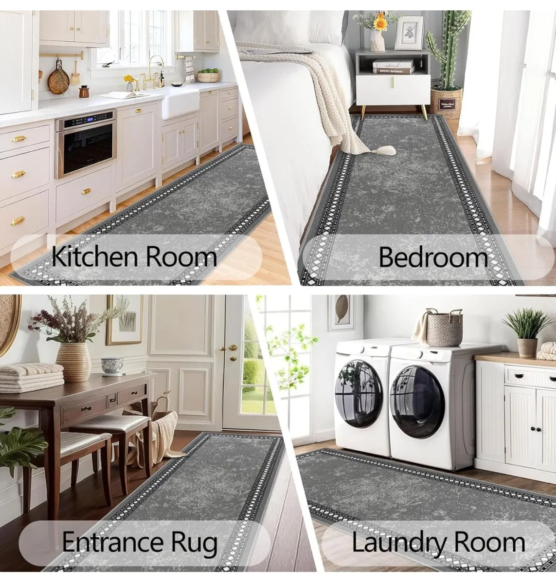 Runner Rug for Entryway 65x240cm Extra Long - Image 4