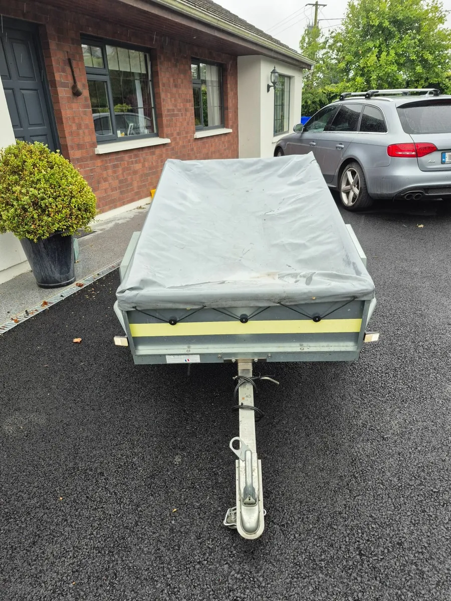 Trailer - galvanised steel, tipping - Image 2
