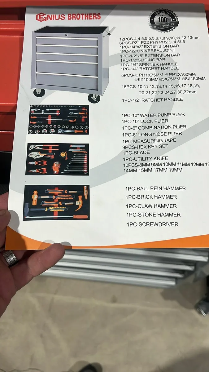 Tool box and tools delivery available - Image 2