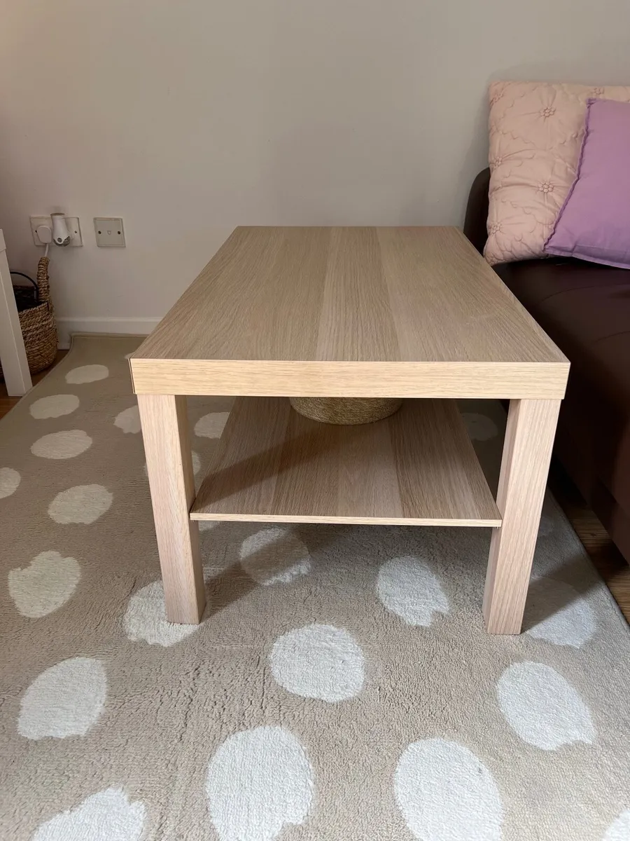 IKEA LACK coffee table (stained oak effect) - Image 3