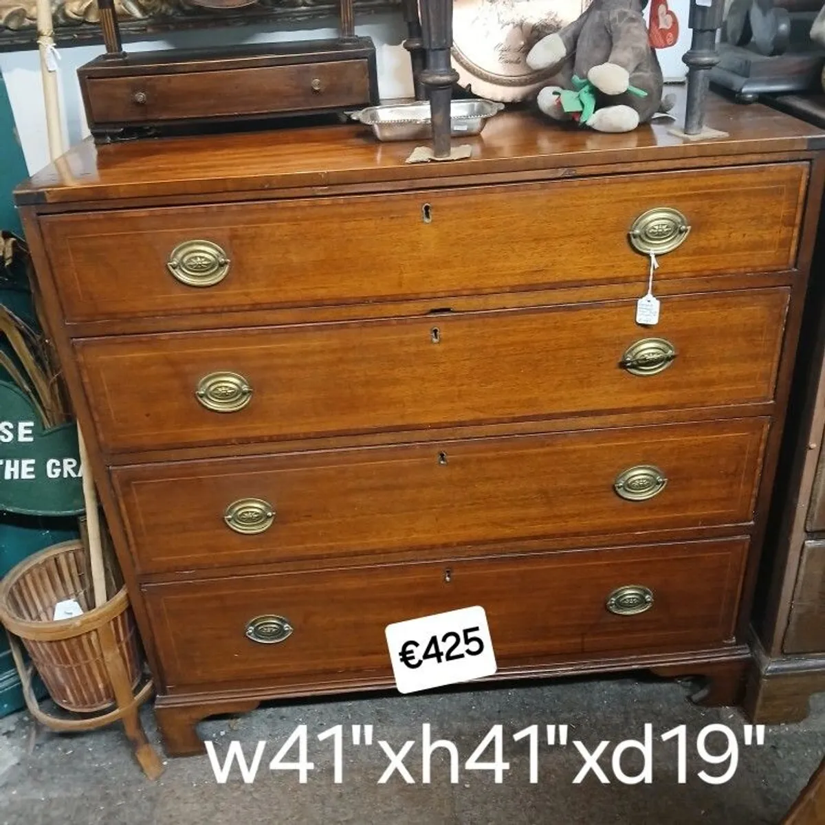 antique chest of drawers - Image 1