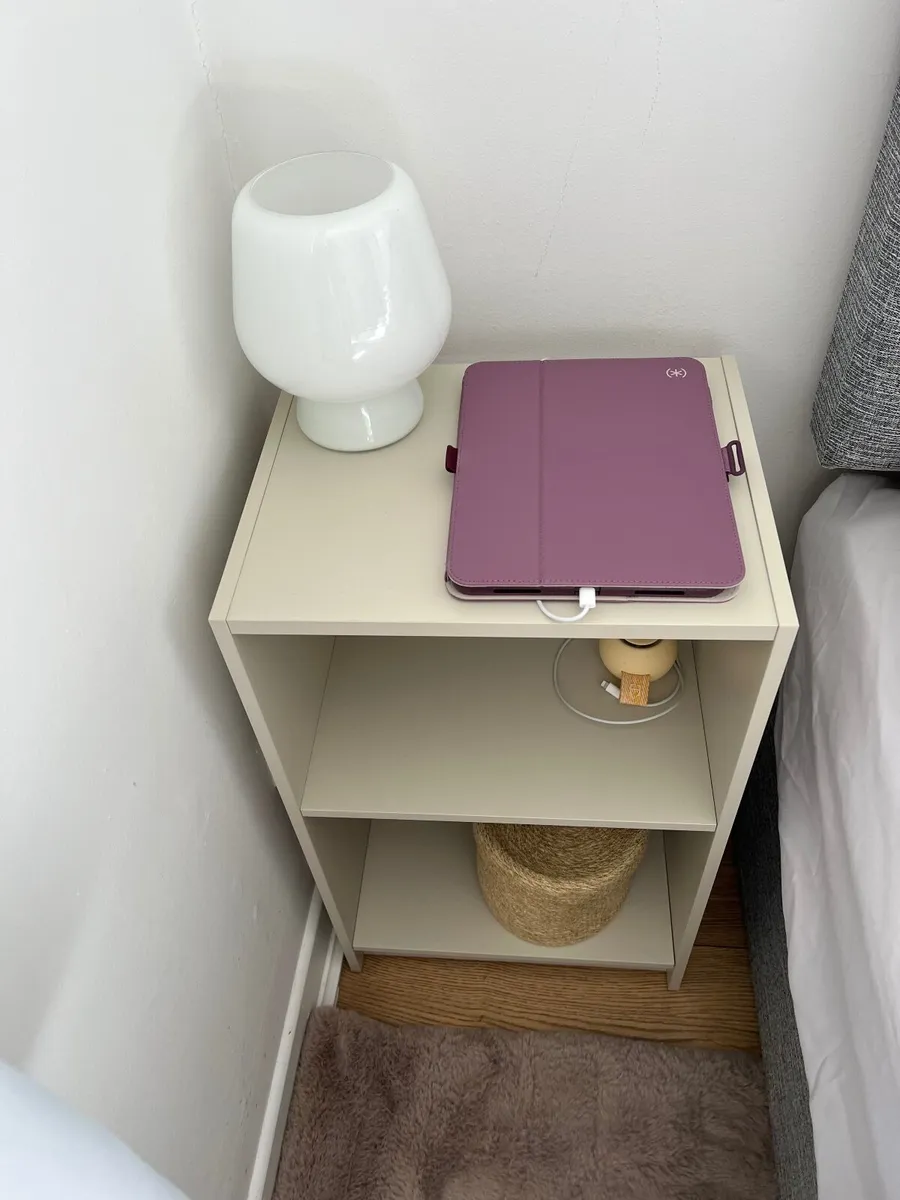 IKEA GURSKEN bedside table (light beige) - Image 1