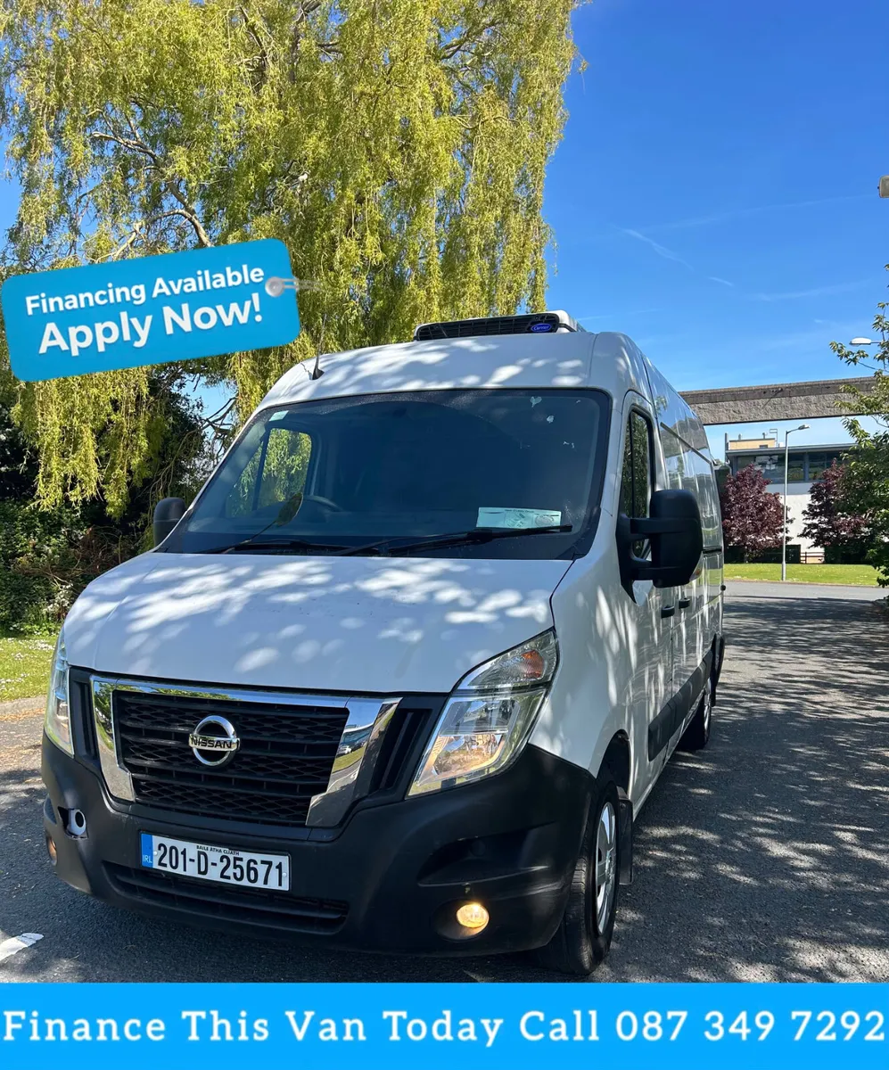 201 NISSAN NV400 FRIDGE VAN INCLUDES VAT - Image 1