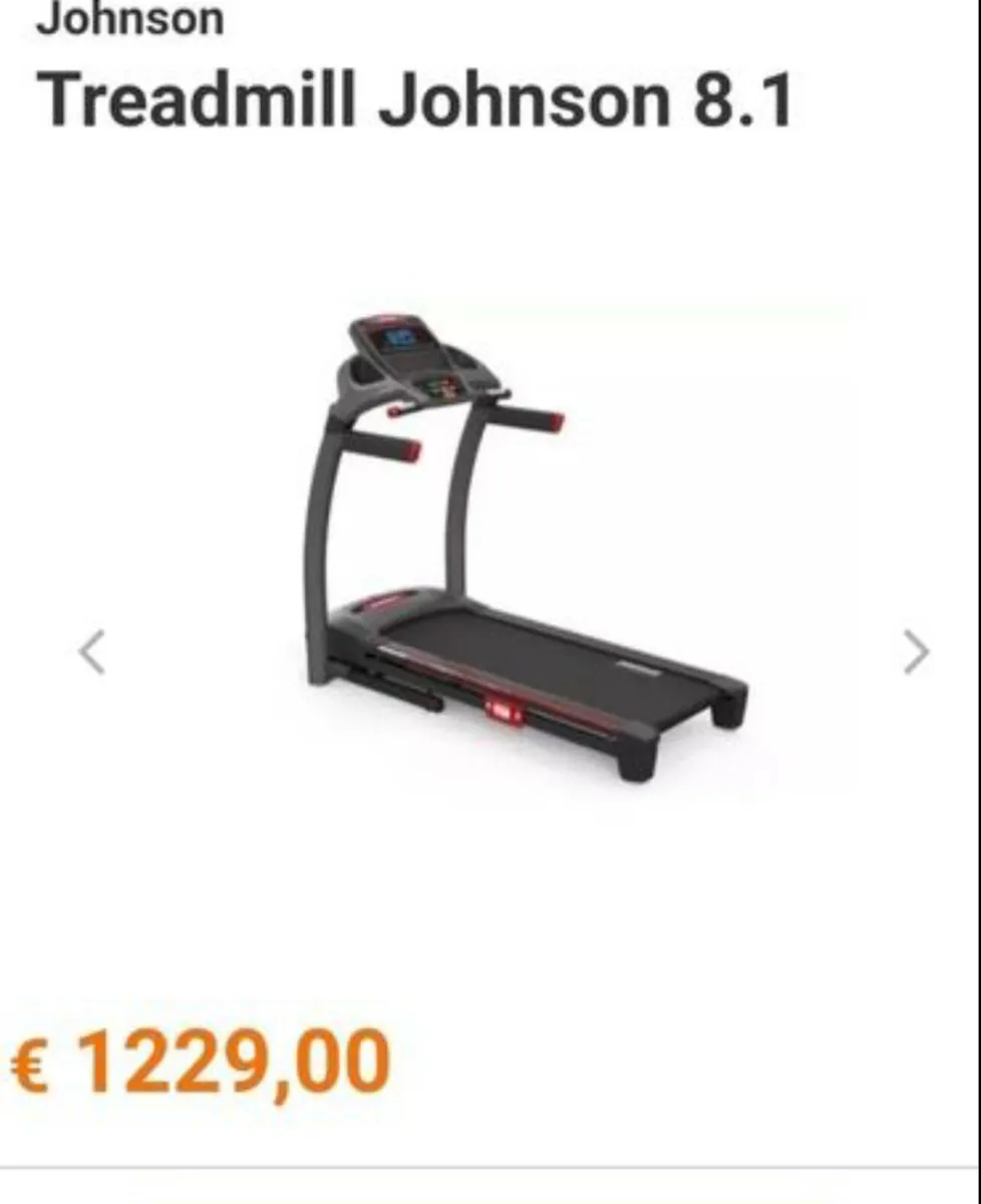 JOHNSON 8.1 TREADMILL - Image 4