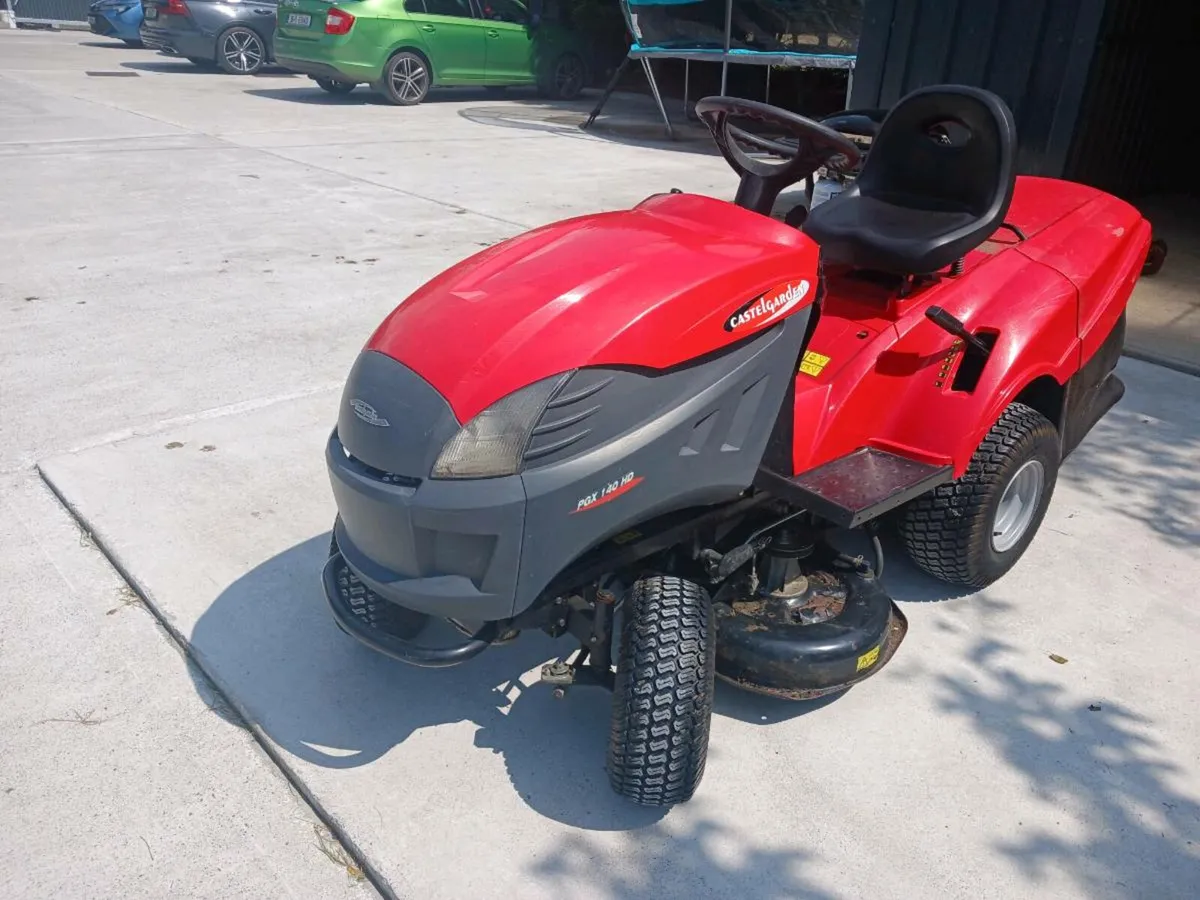 Castlegarden ride on lawnmower - Image 4