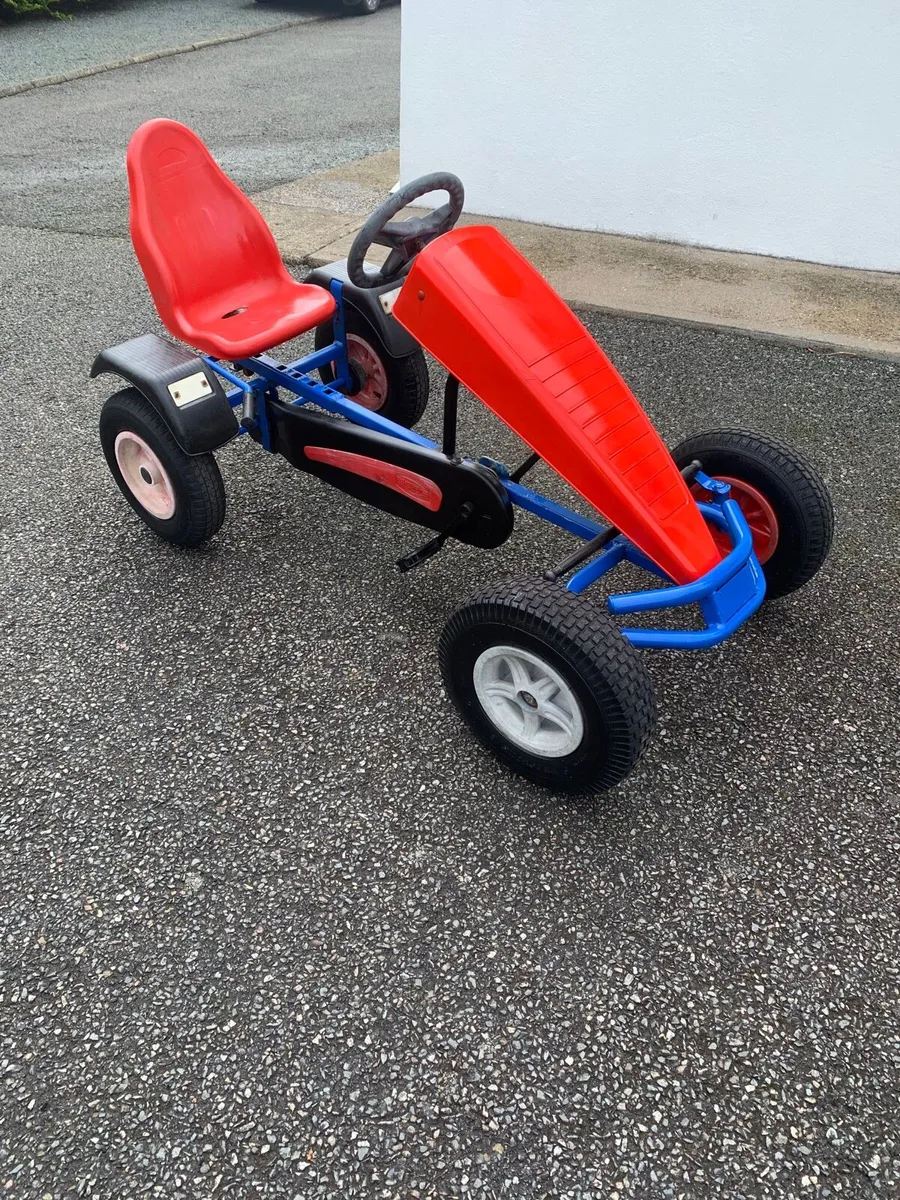 Berg go kart and trailer - Image 1