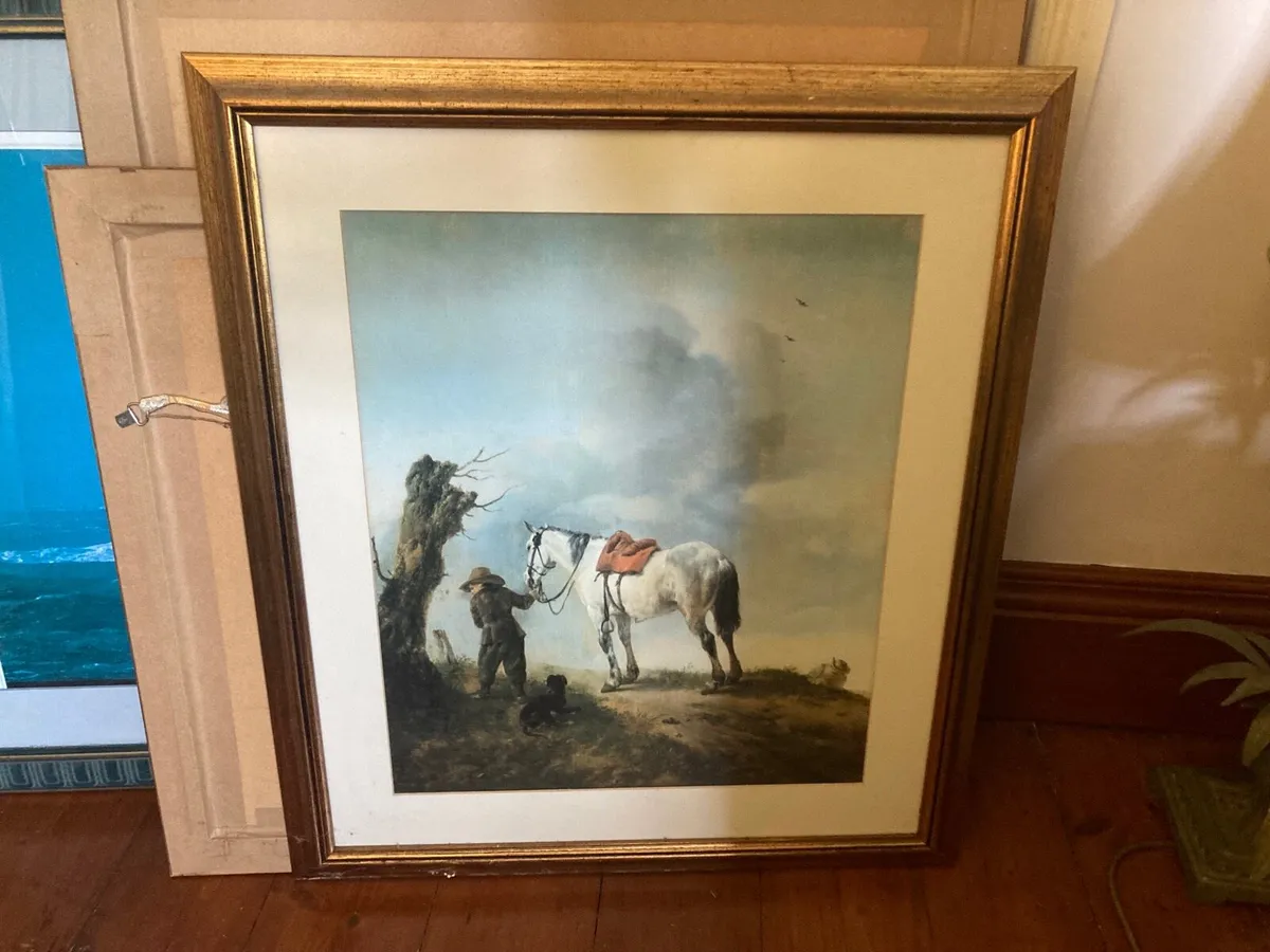 Selection of paintings and prints - Image 4