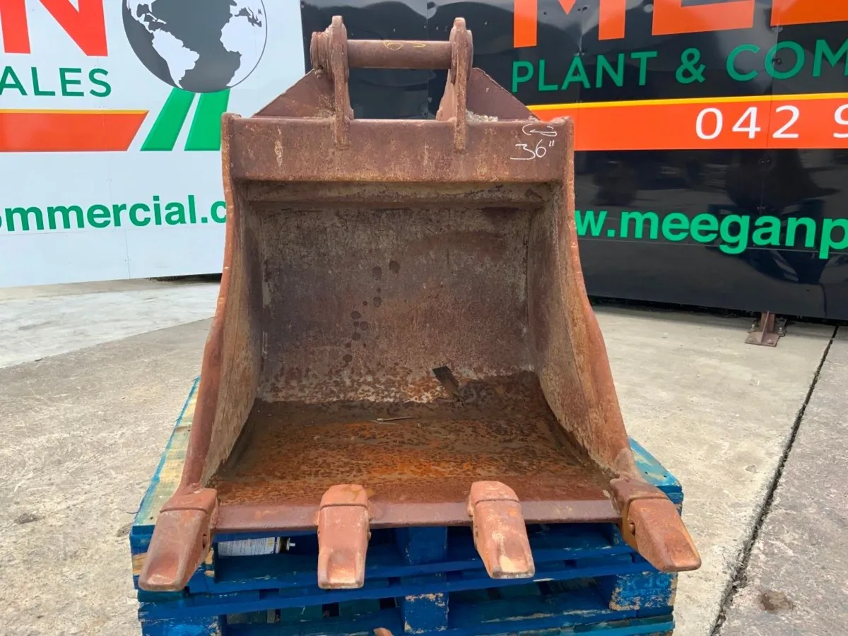 36" DIGGING BUCKET......65mm PINS........1283t. - Image 3