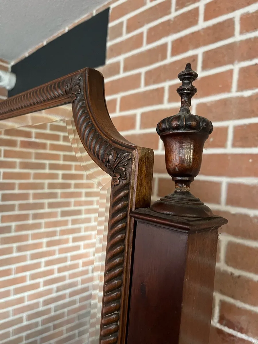 Victorian swivel mirror - Image 3