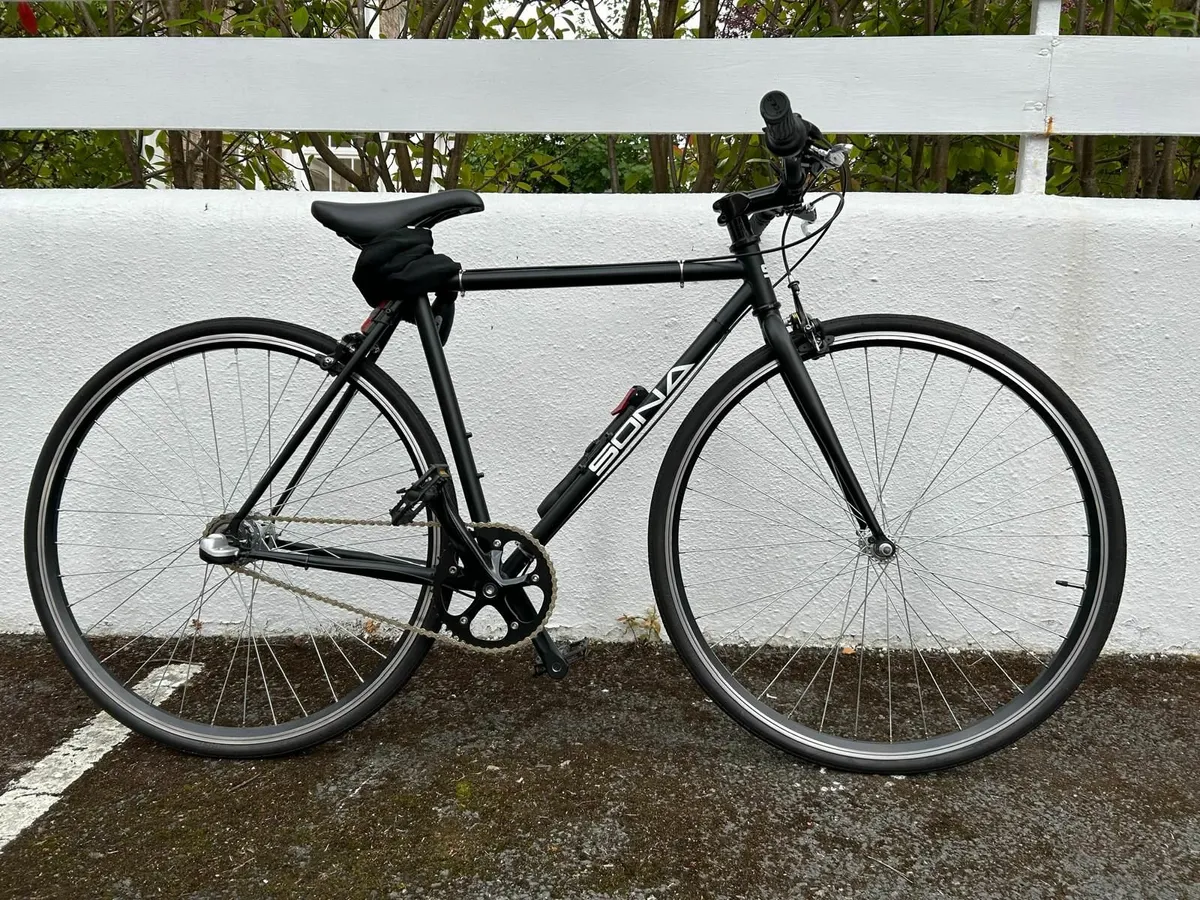 Sona Urban-3 Bicycle - Matte Black - Like New - Image 1